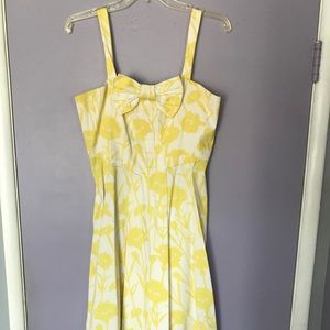 ✨Vintage✨Marc Jacobs yellow/white sundress